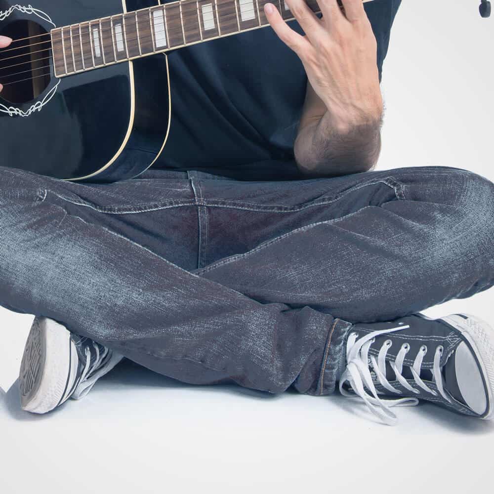 Black Washed Jeans - immagine 2